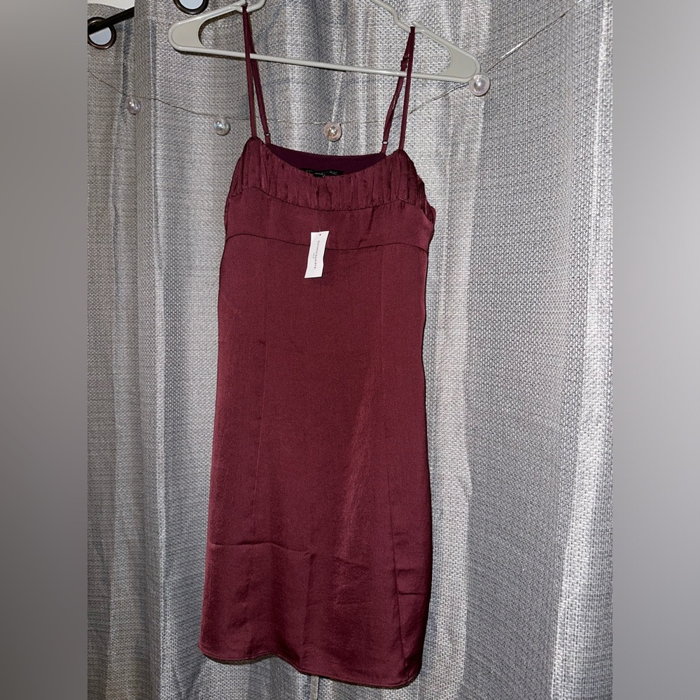 Burgundy Banana Republic Dress